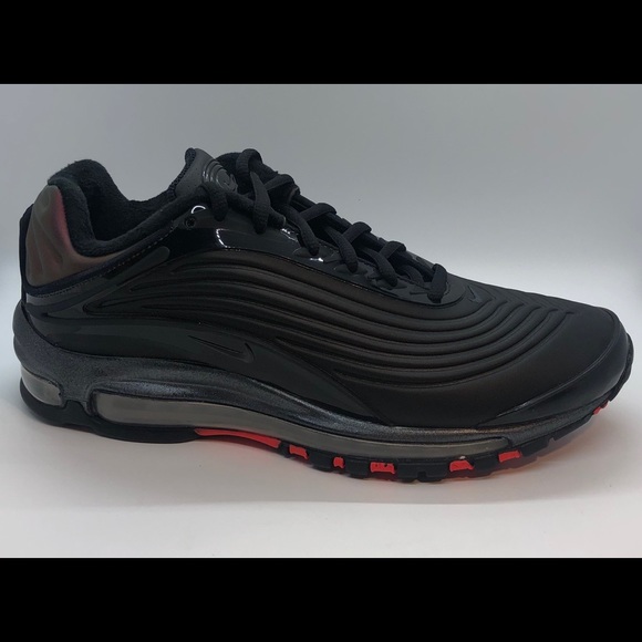 NEW Nike Air Max Deluxe ‘Black Crimson’ - Picture 3 of 8